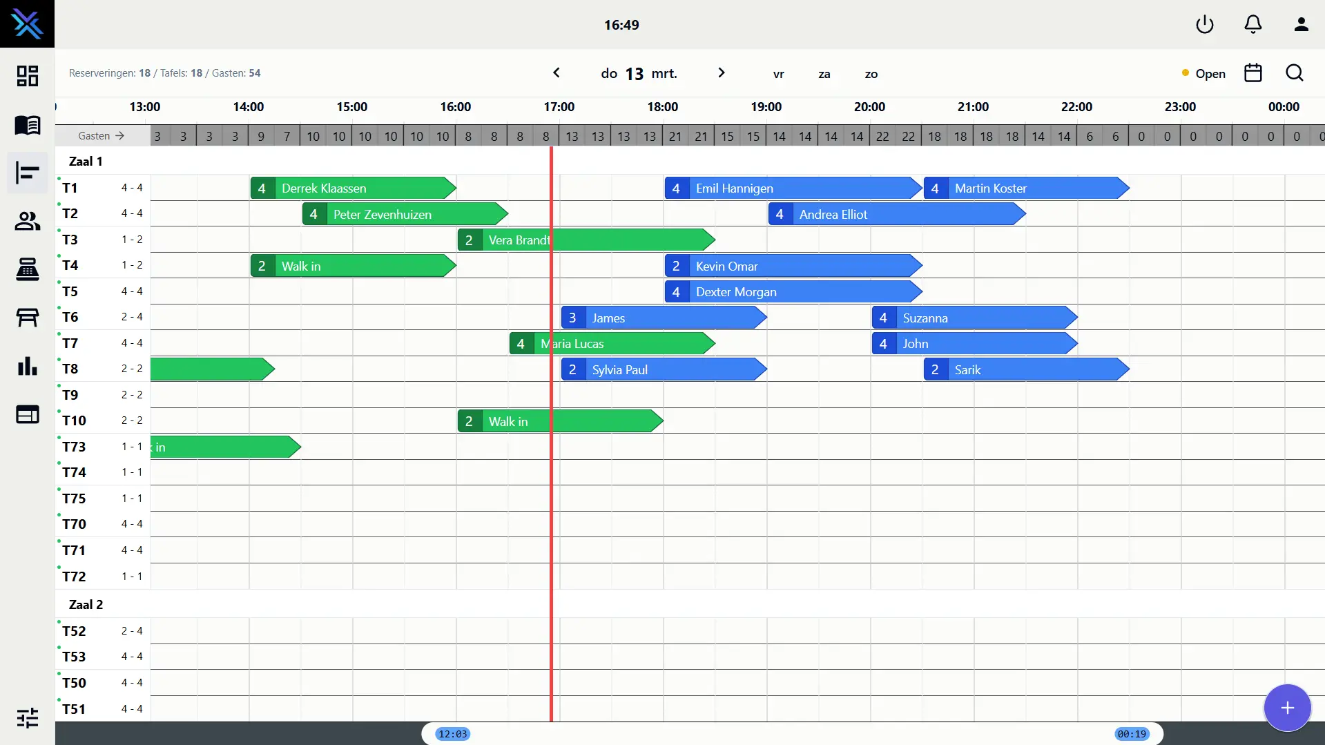 Vrodex Bookings